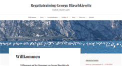 Desktop Screenshot of gb-regattatraining.de